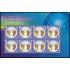 China 4254 2005 Día mundial de la Tierra Hoja con 8 valores MNH