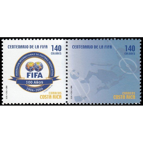 Costa Rica 759/60 2004 Cincuentenario de la FIFA MNH Costa Rica 759/60 2004 Cincuentenario de la FIFA MNH