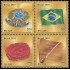 Brasil Brazil 3120/23 2010 Símbolos nacionales Serie América UPAEP MNH