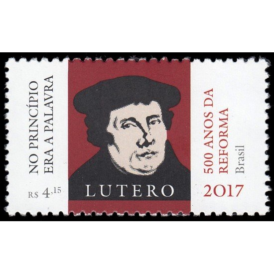 Brasil Brazil 3626 2017 Religión 500 aniv. de la Reforma Lutero MNH