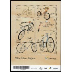 Brasil Brazil 3650/57 2017 Transporte Bicicletas antiguas MNH Brasil Brazil 3650/57 2017 Transporte Bicicletas antiguas MNH