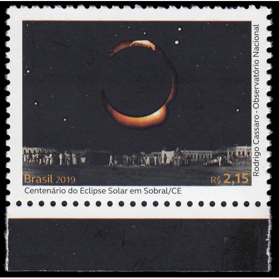 Brasil Brazil 3732 2019 Centenario del eclipse solar en Sobral MNH
