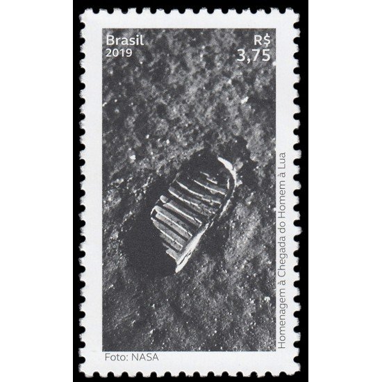 Brasil Brazil 3743 2019 Homenaje a la llegada del hombre a la Luna MNH