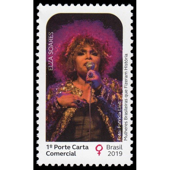 Brasil Brazil 3745 2019 Mujeres brasileñas que han hecho historia Elza Soares MNH