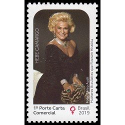Brasil Brazil 3758 2019 Mujeres brasileñas que han hecho historia Hebe Camargo MNH Brasil Brazil 3758 2019 Mujeres brasileñas que han hecho historia Hebe Camargo MNH
