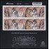 Brasil Brazil 3752/57 2019 100 años de la Cripta de la Catedral de Sé Hoja con 2 series MNH