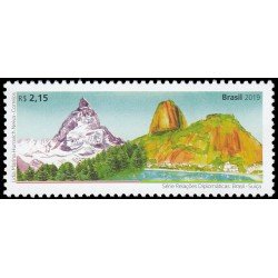Brasil Brazil 3787 2019 Serie Relaciones diplomáticas Brasil-Suiza MNH Brasil Brazil 3787 2019 Serie Relaciones diplomáticas Brasil-Suiza MNH