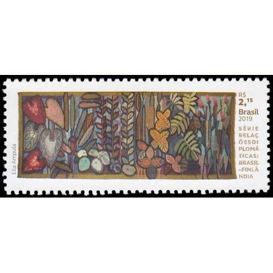 Brasil Brazil 3789 2019 Serie Relaciones diplomáticas Brasil-Finlandia MNH
