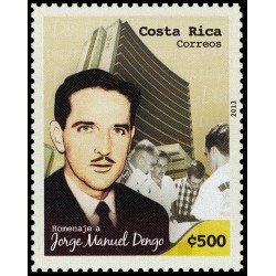 Costa Rica 964 2013 Personalidades Jorge Manuel Dengo MNH
