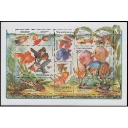 República Checa Czech Rep. HB 17 2003 Fauna Peces de acuario MNH República Checa Czech Rep. HB 17 2003 Fauna Peces de acuario MNH