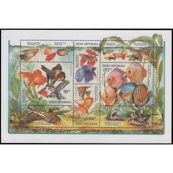 República Checa Czech Rep. HB 17 2003 Fauna Peces de acuario MNH