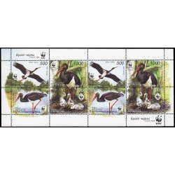 Bielorrusia  531/34  2004 Fauna insectos Hoja con 2 series MNH