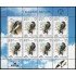 Bielorrusia  501  2004 Fauna Protección de aves Hoja con 8 valores MNH