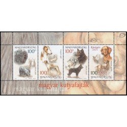 Hungría Hungary HB 275 2004 En pro de la juventud Fauna Perros MNH Hungría Hungary HB 275 2004 En pro de la juventud Fauna Perros MNH