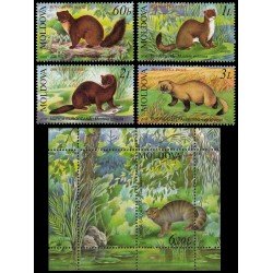 Moldavia 484/87 + HB 38 2006 Fauna protegida MNH Moldavia 484/87 + HB 38 2006 Fauna protegida MNH