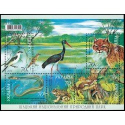 Ucrania Ukraine HB 51 2006 Fauna Parque natural de Shatsk MNH Ucrania Ukraine HB 51 2006 Fauna Parque natural de Shatsk MNH