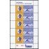 Costa Rica 784 2006 Fútbol 100º del Club Cartaginés Hoja con 5 valores MNH