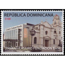 Rep. Dominicana 1823 2015 250 aniv. de la fundación de la ciudad de Bani MNH