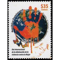 Rep. Dominicana 1881 2015 Lucha contra la violencia hacia las mujeres MNH
