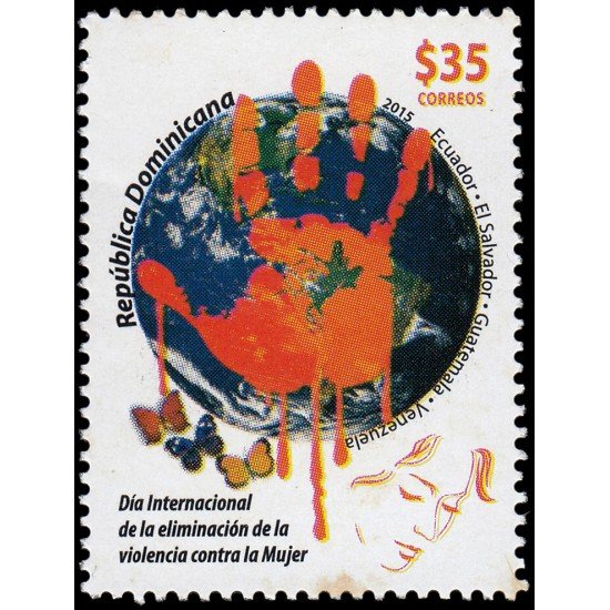 Rep. Dominicana 1881 2015 Lucha contra la violencia hacia las mujeres MNH