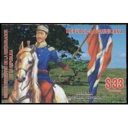 Rep. Dominicana HB 60 2013 Personalidades Gregorio Luperón General y Presidente MNH Rep. Dominicana HB 60 2013 Personalidades Gregorio Luperón General y Presidente MNH