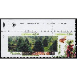 Guatemala 680/81 2014 Flora en peligro MNH