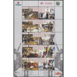 Venezuela 3074/83 2013 Personalidades Pedro Camejo llamado Negro Primero MNH