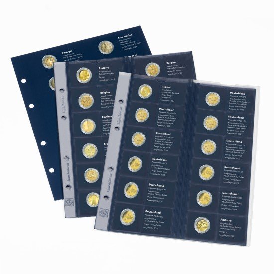 Leuchtturm 374367 Suplemento 2025 para el álbum OPTIMA 