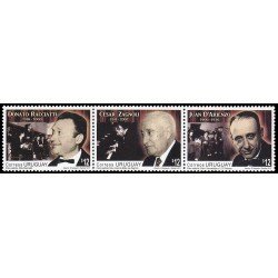 Uruguay 2528/30 2011 Personalidades Músicos de tango MNH Uruguay 2528/30 2011 Personalidades Músicos de tango MNH