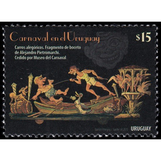Uruguay 2713 2014 Disfraz de carnaval MNH