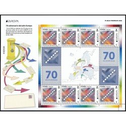 España Pliego Premium 180 2026 Europa 70 aniv. del sello Europa MNH Tarifa B España Pliego Premium 180 2026 Europa 70 aniv. del sello Europa MNH Tarifa B