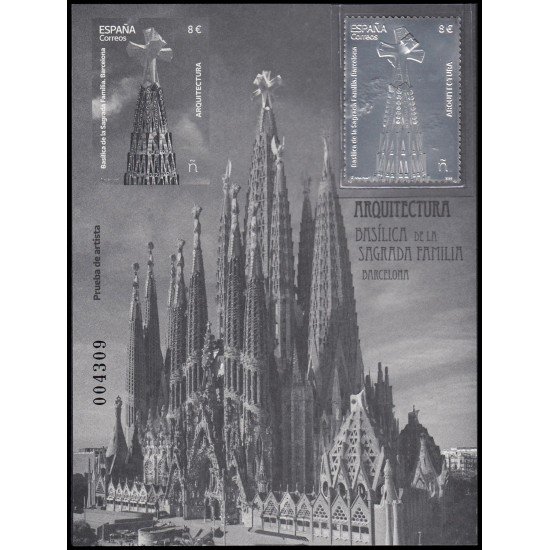 España Spain Prueba de lujo 185 2026 Arquitectura Basílica de la Sagrada Familia Barcelona
