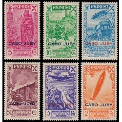 Cabo Juby Beneficencia 12/17 1943 Serie benéfica Historia del Correo MH
