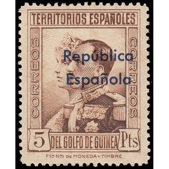 Guinea Española 243 1932 Alfonso XIII MH