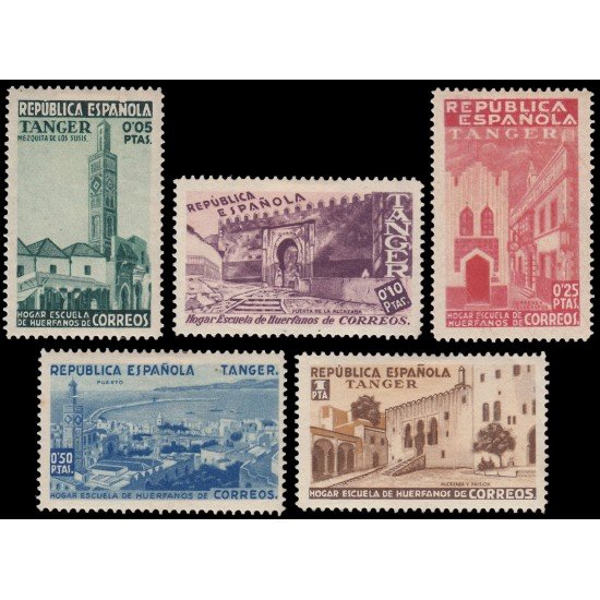 Tanger  Beneficencia B- 1/5 1937 Vista Landscapes