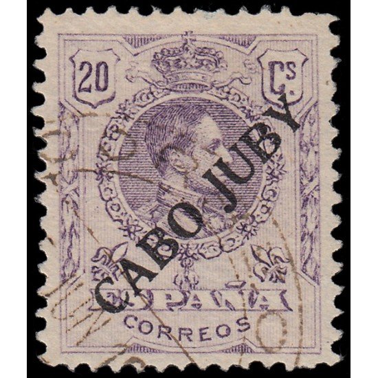 Cabo Juby 21 1922-23 Sellos de España habilitados Usado