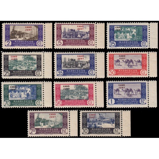 Cabo Juby 162/72 1948 Tren Train MNH