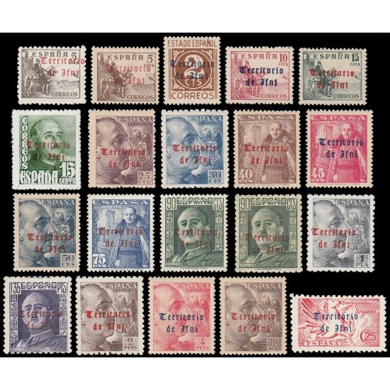 Ifni 37/56 1948/49 Franco Pegaso Caballos MNH