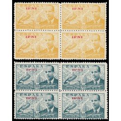 Ifni 57/58 1948 Juan de la Cierva Bl.4 MNH