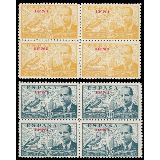Ifni 57/58 1948 Juan de la Cierva Bl.4 MNH