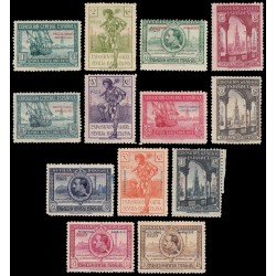Marruecos Morocco 119/31 1929 Expo Sevilla Barcelona MNH