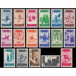 Marruecos Morocco 169/85 1937 Alzamiento Nacional MNH Marruecos Morocco 169/85 1937 Alzamiento Nacional MNH