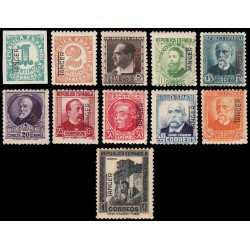 Tánger 85/95 1937-1938 Personajes Cifras MNH Tánger 85/95 1937-1938 Personajes Cifras MNH