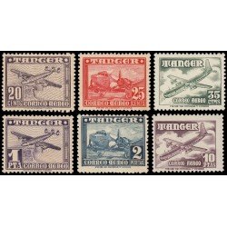 Tánger 166/71 1948 Aviones Plane MNH