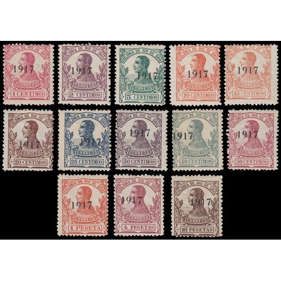 Río de Oro 91/03 1917 Alfonso XIII MH