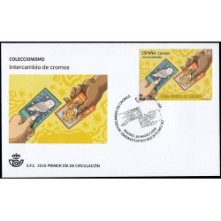 España Spain 5902 2026 Coleccionismo Intercambio de cromos SPD Sobre Primer Día