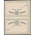 España Spain Entero Postal 6 Doble 1874