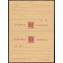 Puerto Rico EP 13 1898 Entero Postal Alfonso XIII Doble Variedad líneas más separadas en la respuesta