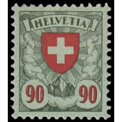 Suiza Switzerland 208 1924-27 Guillermo Tell Helvetia Escudo de armas Suiza Switzerland 208 1924-27 Guillermo Tell Helvetia Escudo de armas