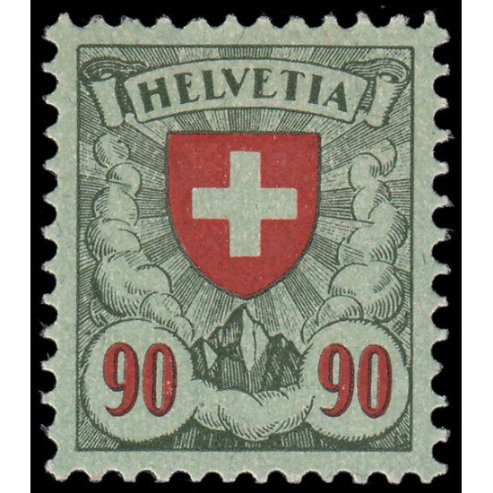 Suiza Switzerland 208 1924-27 Guillermo Tell Helvetia Escudo de armas
